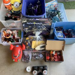 Huge Lot Of Misc Toys Legos Baseball Star Wars & More