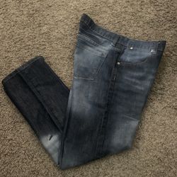 PD&C Paper Denim & Cloth Blue Jeans Slim Straight Mens Size 34 X 30