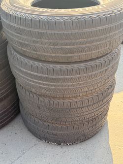245/70R16 good used tires set or 250 installed