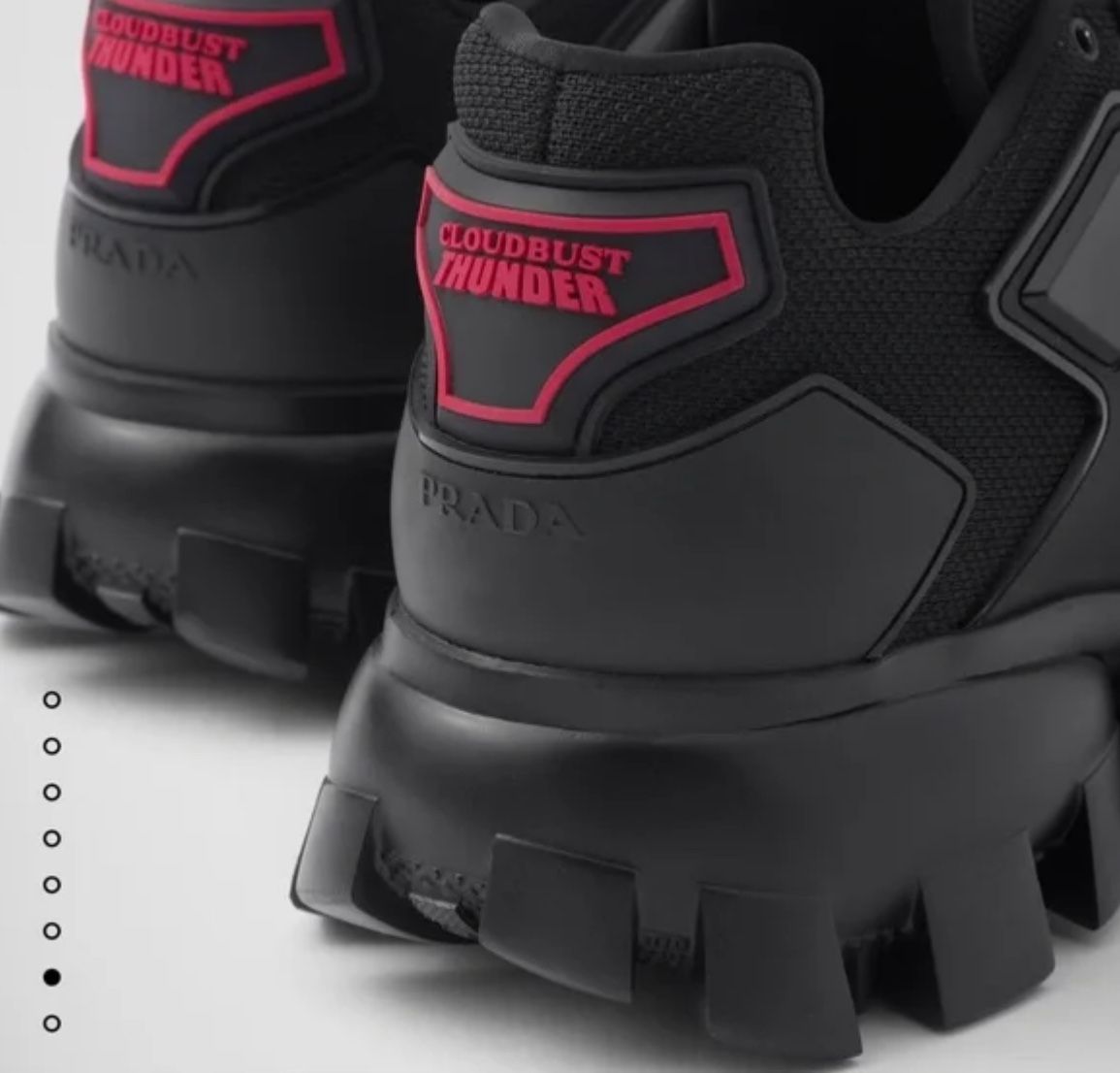 Prada Cloudbust Thunder Technical Fabric sneakers