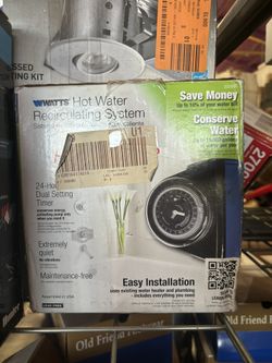 hot water recirculating hot water system 