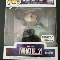 Captain Carter and The Hydra Stomper #885 Deluxe Funko Pop! Marvel What If…? Amazon Exclusive