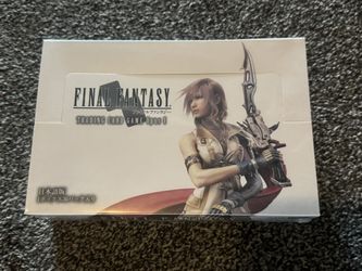 Final Fantasy TCG Opus 1 Booster Box Japanese Edition, New Sealed