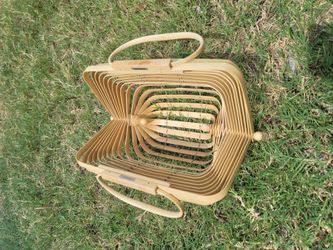 Japanese Vintage 1950s Cult Gaia Lilith Bamboo Handbag NWT for