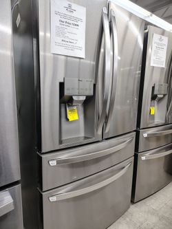 1049.5 (THIS WEEK ONLY: 50% OFF FRENCH 4 DOORS) LG French 4 Door