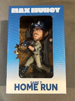 Dodgers Max Muncy game 7 home run bubble head