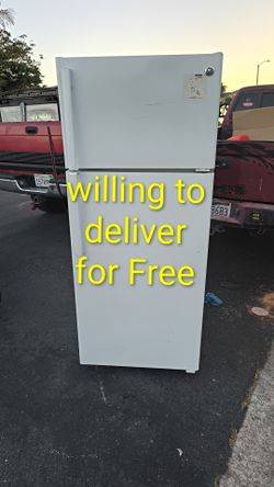 General Electric Refrigerator 18 cuft (Dimensions:28" w 28" D 66" h