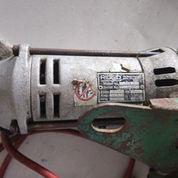 Rigid Power Driver With Greenlee Puller Attachment 