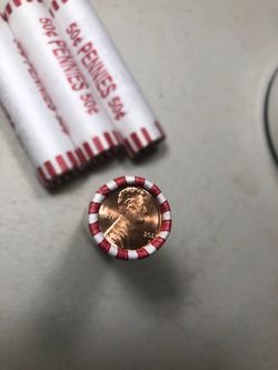 Penny rolls uncirculated 2025
