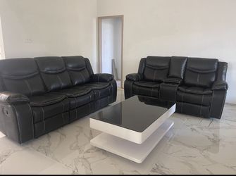 Furniture Living Room Sofa Loveseats Set 