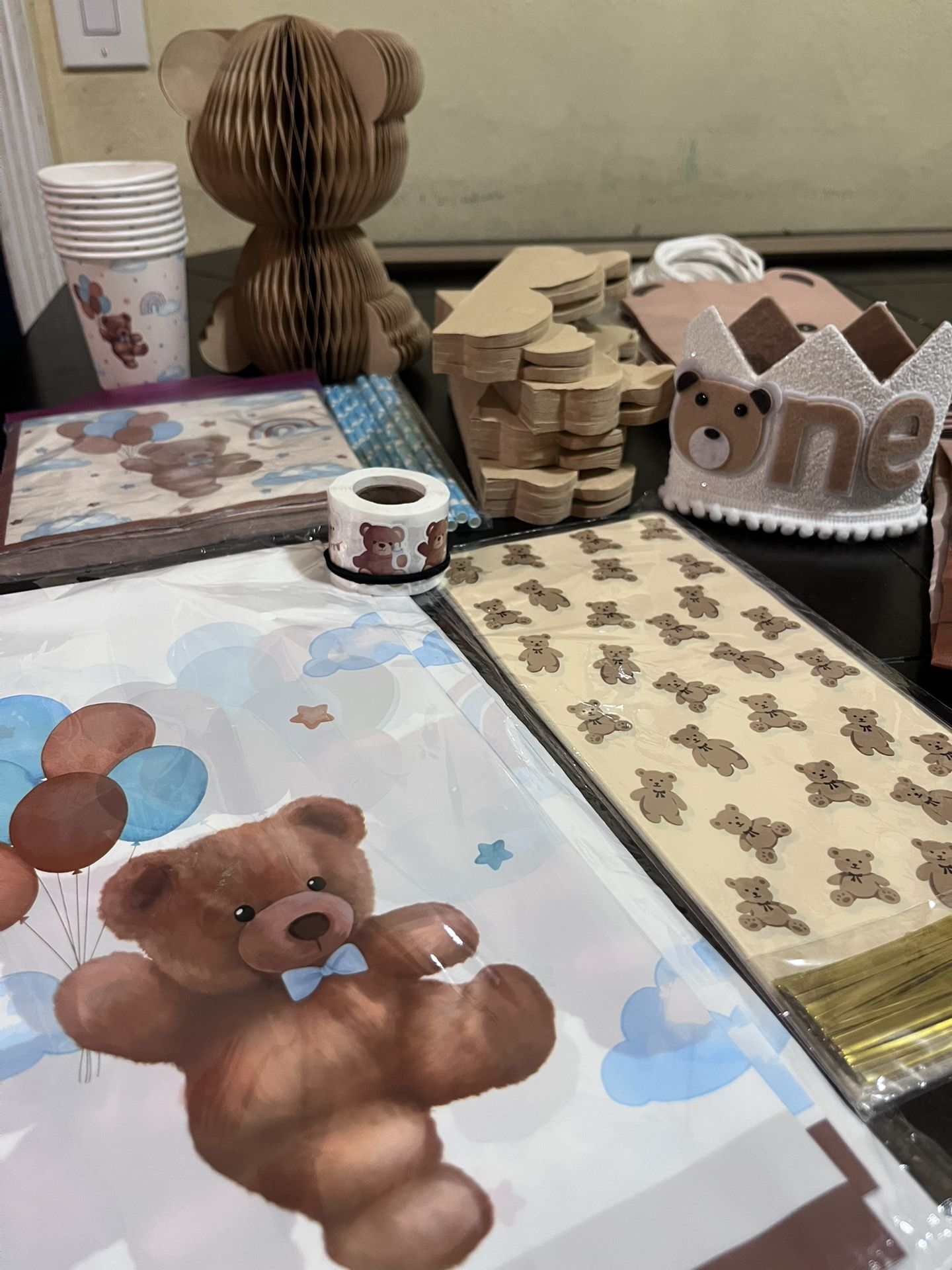 Teddy Bear Birthday Supplies