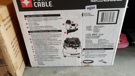 Brand NEW Air compressor with nailer