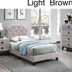 New Twin Size Bed With New Mattress Included 