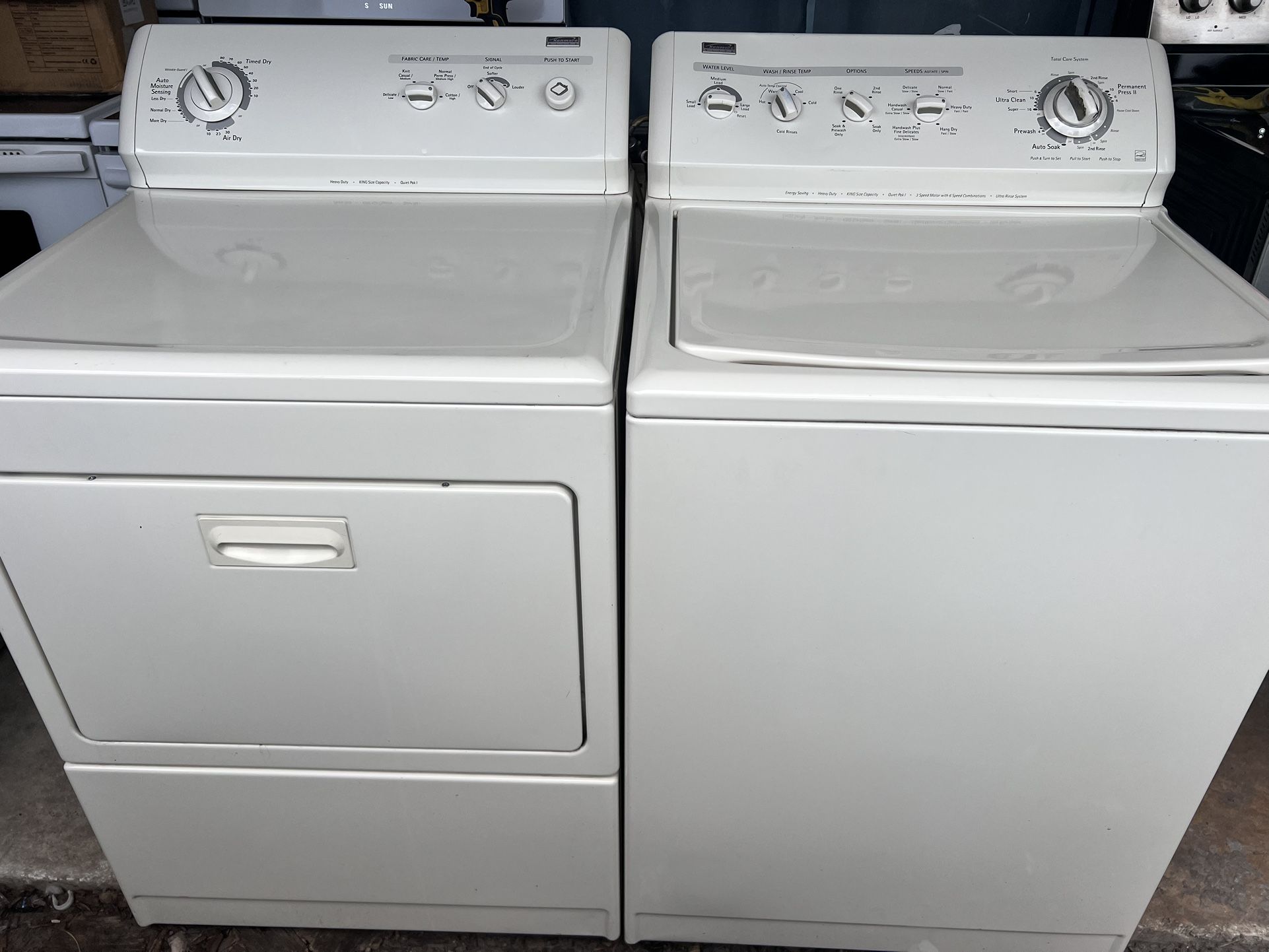 Kenmore Top Load Washer And Dryer Set DELIVERY AVAILABLE 🚚