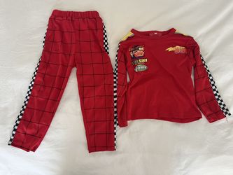 Kids Lightning McQueen Halloween Costume