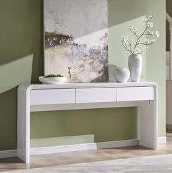 ❤️‍🔥 63-Inch Console Table with 3 Drawers