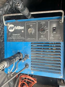 Miller sidekick MiG welder 110V