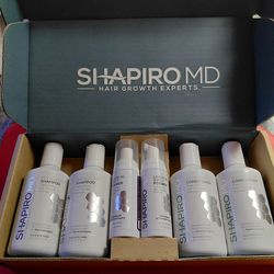 NEW Shapiro MD DHT Blocking Shampoo & Conditioner & Daily Foamer