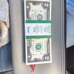 Uncirculated $2 Bills 100 Of Them