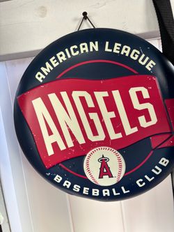 Angels baseball sign