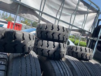 Forklift tires
