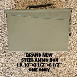 BRAND NEW AMMO BOX 
