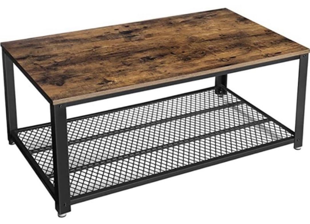 Coffee Table with Storage Shelf ($90 value, like new)