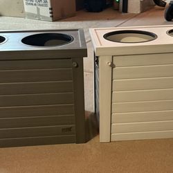 Elevated Dog Bowls With Storage