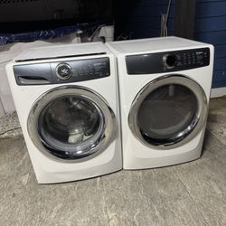 Electrolux Washer And Electric Dryer 4.5 Cubic Feet Working Perfect Clean One Receipt For 90 Days Warranty 