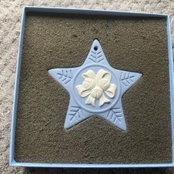 New In Box Wedgwood Christmas Tree Ornament