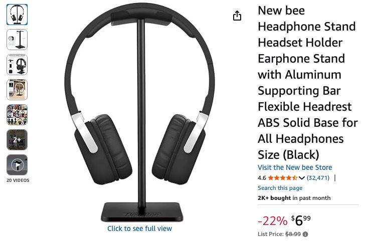 Headphones Stand