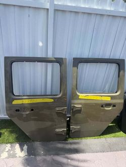 2018-2026 Jeep Wrangler Gladiator rear door shell set Tan