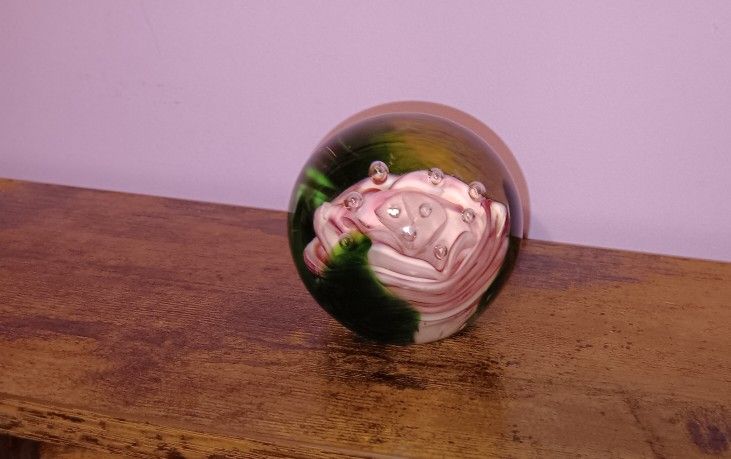 Flower Paperweight
