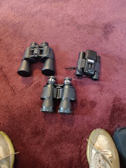 binoculars I have three different pair so their prices on these on these binoculars are negotiable