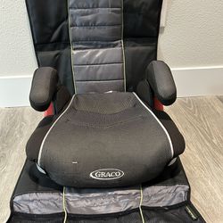 Booster Seat With Car Seat Protector 