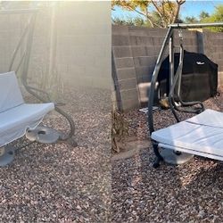 Convertible Outdoor Patio Swing Chair