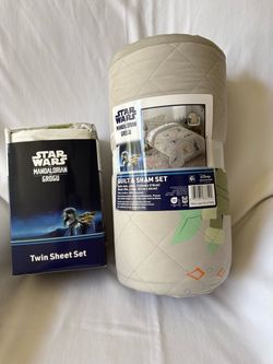 Star Wars twin bed set