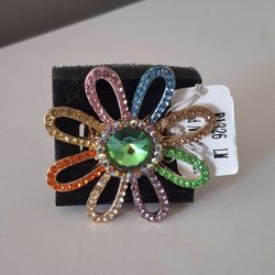 Flower Stretchable Ring 