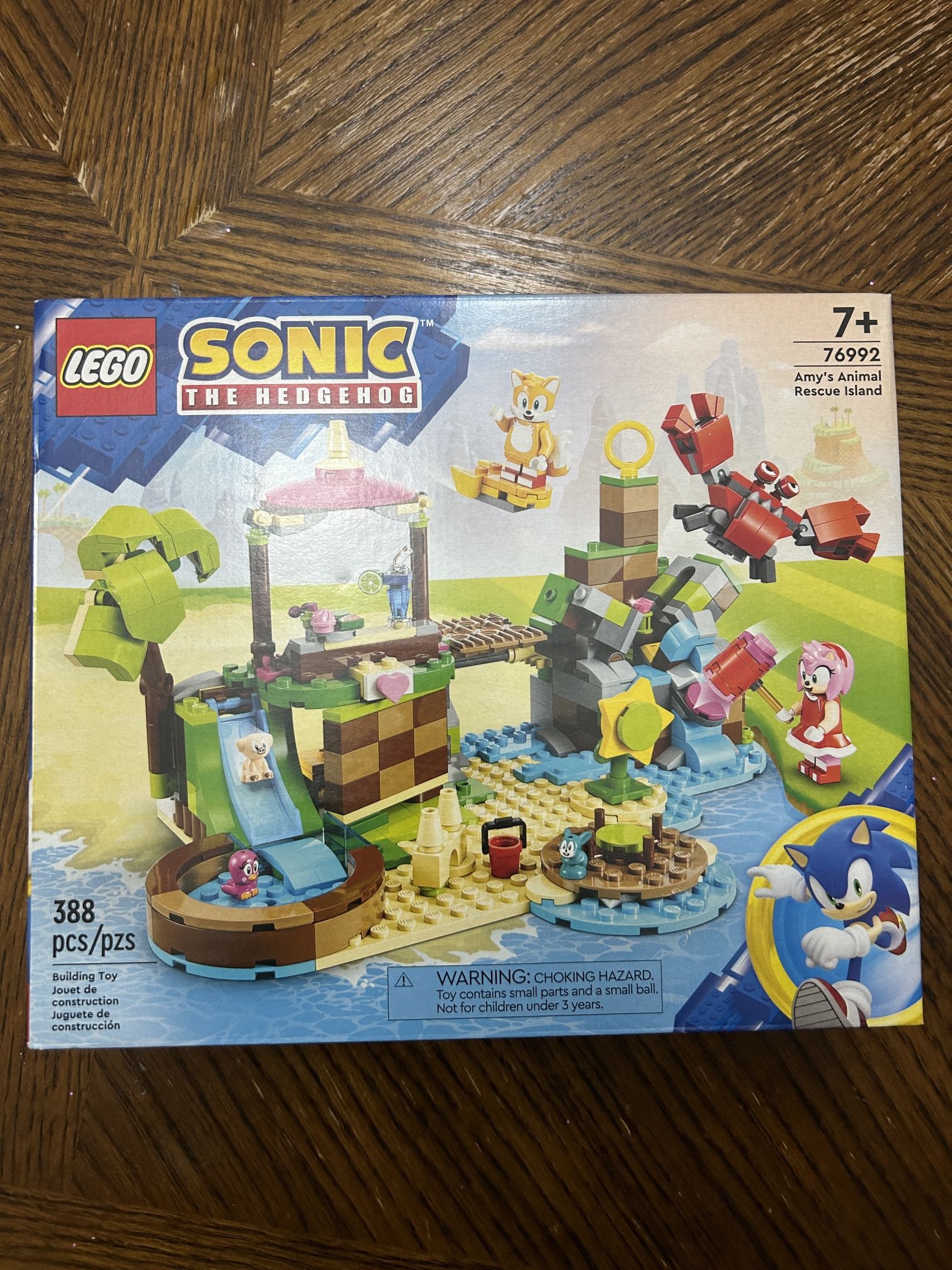 NWT LEGO the hedgehog 388pcs