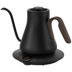 INTASTING Gooseneck Electric Kettle with ±1? Temperature Control for Pour Over Coffee & Tea, Quick Heating, BPA-Free Stainless Steel, Built-in Brew Ti