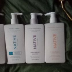 Native Shampoo And Conditioner 