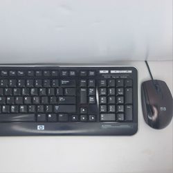 HP Wired Keyboard and HP Mouse 