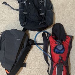 1.	Venture Pal 40L Hiking Backpack: A spacious 40-liter backpack for travel and hiking. Lightweight and durable, with multiple compartments and side p