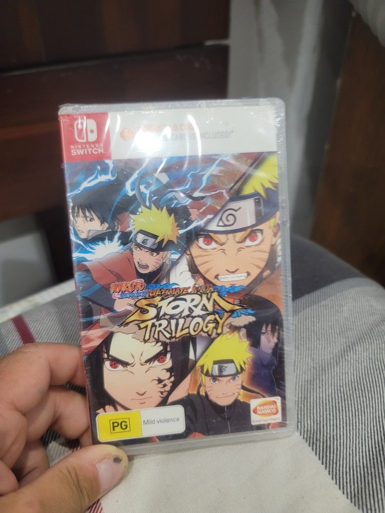 NINTENDO SWITCH NARUTO ULTIMATE NINJA STORM TRILOGY BRAND NEW SEALED