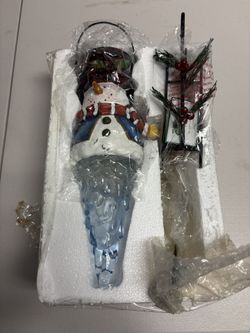 Snowman Solar Snowsicle