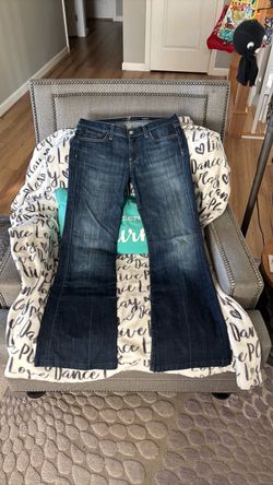 7 for all mankind women’s “dojo” jeans size 27 waist