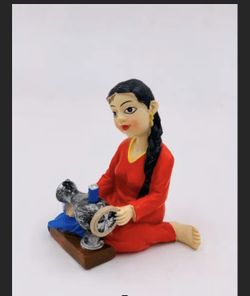Sewing woman