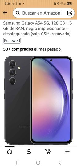 Samsung A54 5G.