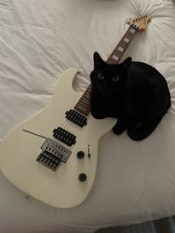 Sawtooth Satin White ST-M24 with Floyd Rose Original
