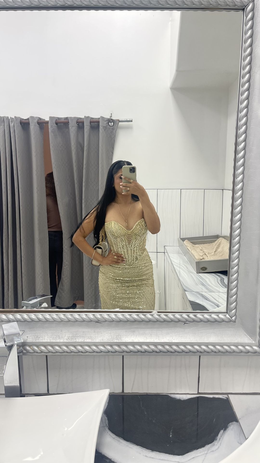 Gold Prom Dress